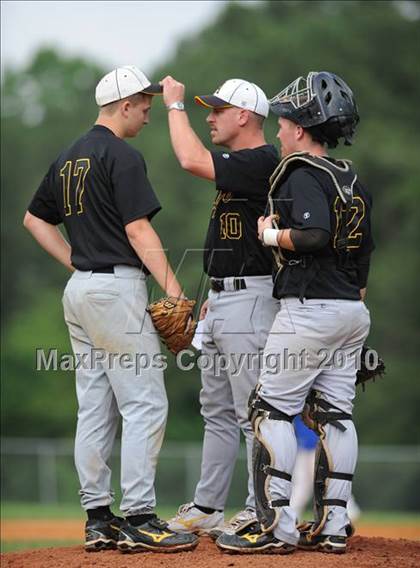 Thumbnail 2 in Athens Drive vs Apex (NCHSAA 4A Playoffs) photogallery.