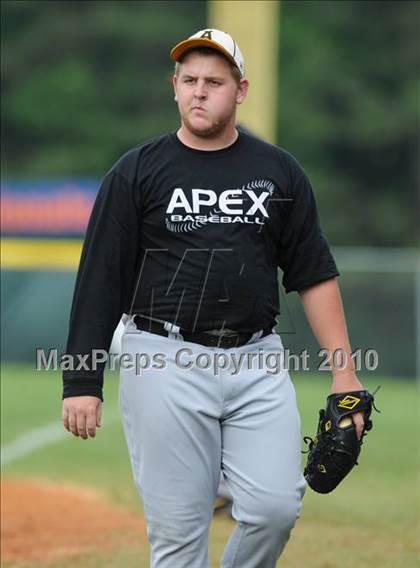 Thumbnail 3 in Athens Drive vs Apex (NCHSAA 4A Playoffs) photogallery.