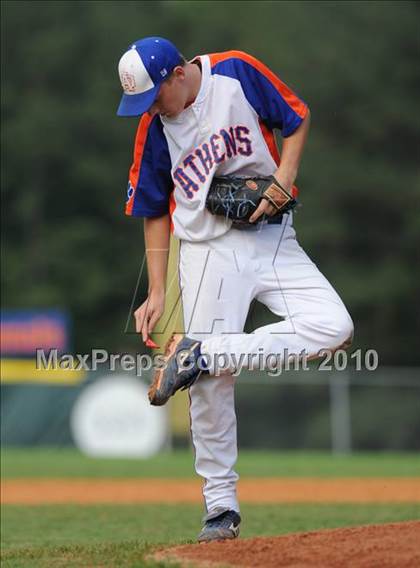Thumbnail 2 in Athens Drive vs Apex (NCHSAA 4A Playoffs) photogallery.