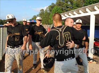 Thumbnail 1 in Athens Drive vs Apex (NCHSAA 4A Playoffs) photogallery.