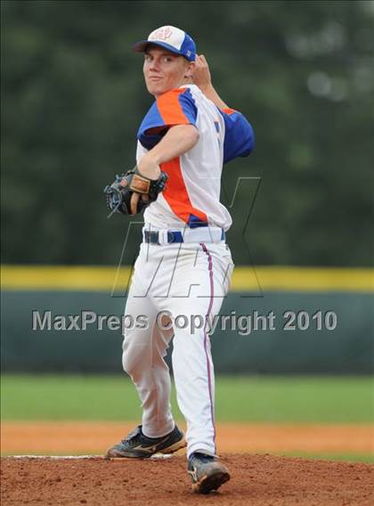 Thumbnail 3 in Athens Drive vs Apex (NCHSAA 4A Playoffs) photogallery.
