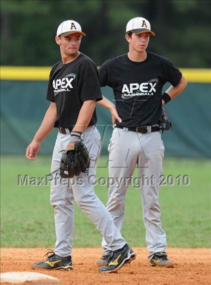 Thumbnail 3 in Athens Drive vs Apex (NCHSAA 4A Playoffs) photogallery.