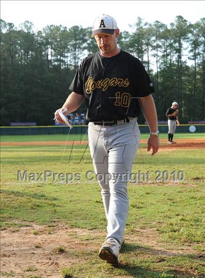 Thumbnail 3 in Athens Drive vs Apex (NCHSAA 4A Playoffs) photogallery.