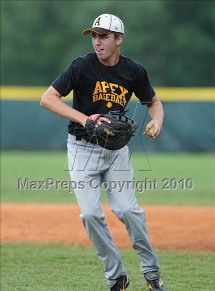 Thumbnail 1 in Athens Drive vs Apex (NCHSAA 4A Playoffs) photogallery.