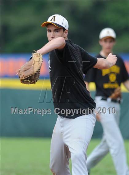 Thumbnail 2 in Athens Drive vs Apex (NCHSAA 4A Playoffs) photogallery.