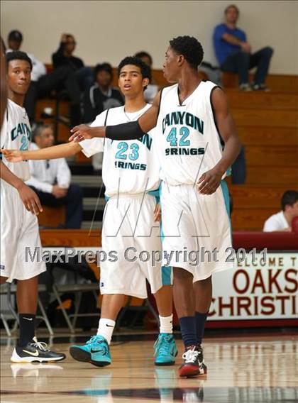 Thumbnail 1 in Upland vs. Canyon Springs (Oaks Christian Tournament) photogallery.