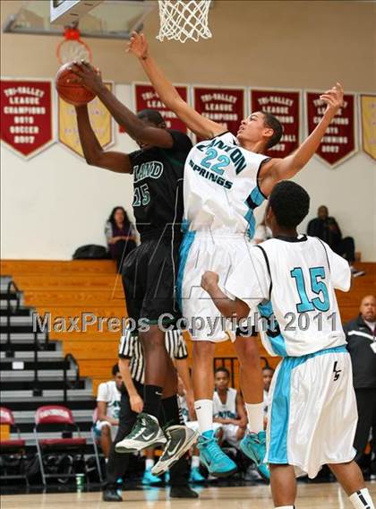 Thumbnail 1 in Upland vs. Canyon Springs (Oaks Christian Tournament) photogallery.