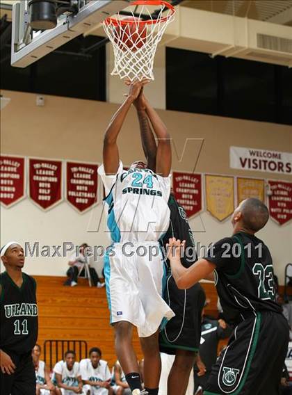 Thumbnail 1 in Upland vs. Canyon Springs (Oaks Christian Tournament) photogallery.