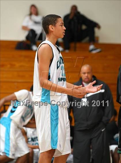 Thumbnail 3 in Upland vs. Canyon Springs (Oaks Christian Tournament) photogallery.