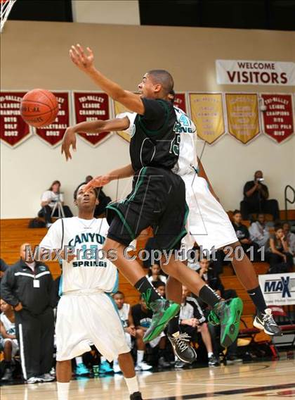 Thumbnail 3 in Upland vs. Canyon Springs (Oaks Christian Tournament) photogallery.