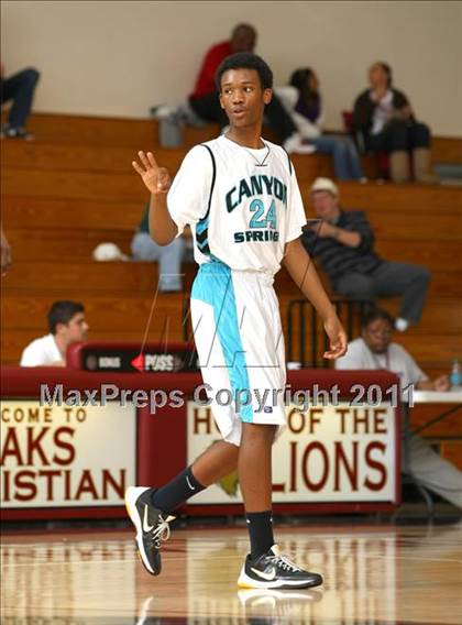 Thumbnail 2 in Upland vs. Canyon Springs (Oaks Christian Tournament) photogallery.
