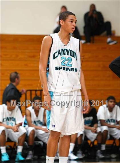 Thumbnail 2 in Upland vs. Canyon Springs (Oaks Christian Tournament) photogallery.