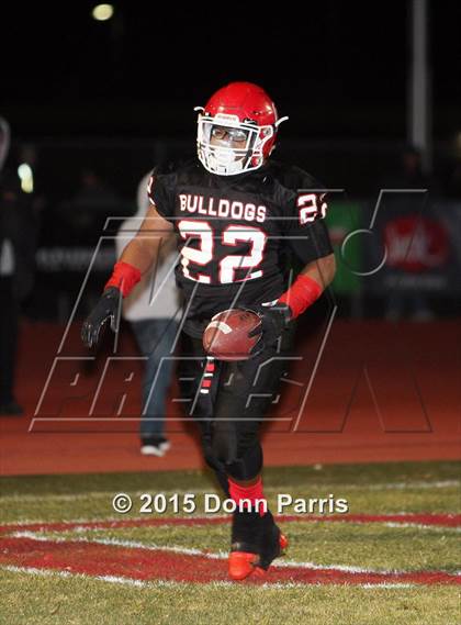 Thumbnail 3 in Serrano vs. Oak Hills (CIF SS Eastern Division Final) photogallery.