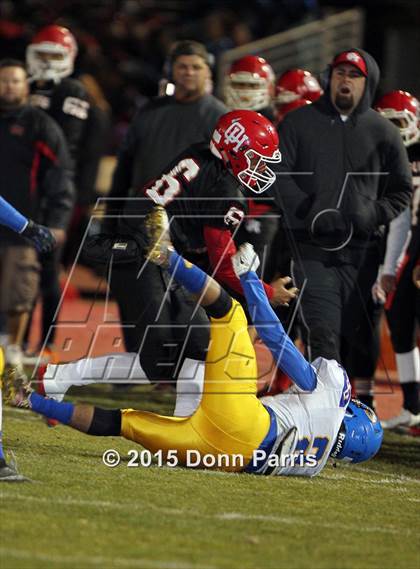 Thumbnail 1 in Serrano vs. Oak Hills (CIF SS Eastern Division Final) photogallery.