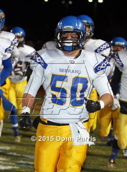 Thumbnail 1 in Serrano vs. Oak Hills (CIF SS Eastern Division Final) photogallery.