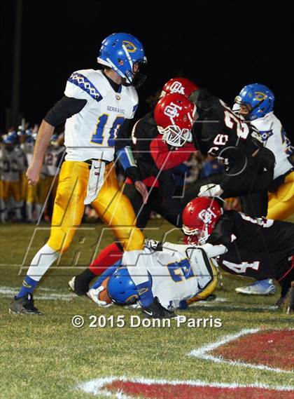 Thumbnail 1 in Serrano vs. Oak Hills (CIF SS Eastern Division Final) photogallery.