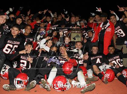 Thumbnail 1 in Serrano vs. Oak Hills (CIF SS Eastern Division Final) photogallery.