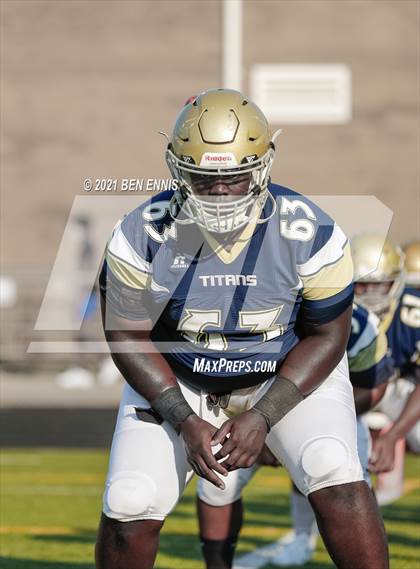 Thumbnail 2 in Drew vs Lithonia (Scrimmage) photogallery.