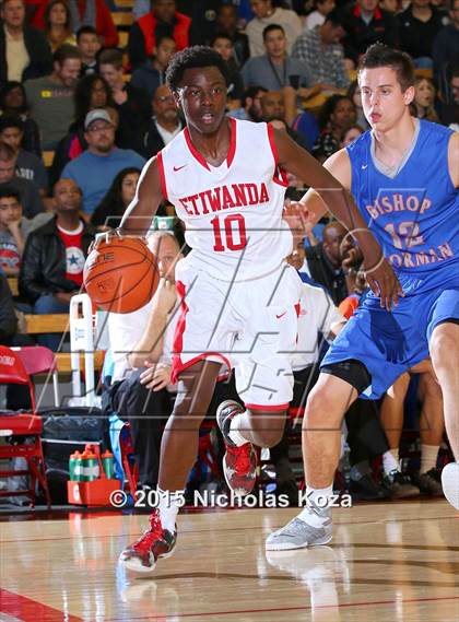 Thumbnail 2 in Etiwanda vs. Bishop Gorman (Nike Extravaganza) photogallery.