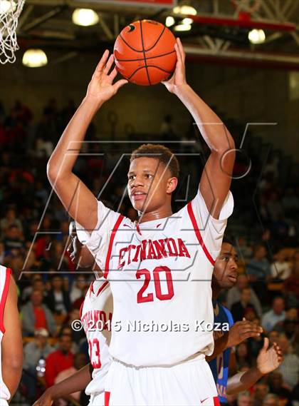 Thumbnail 1 in Etiwanda vs. Bishop Gorman (Nike Extravaganza) photogallery.