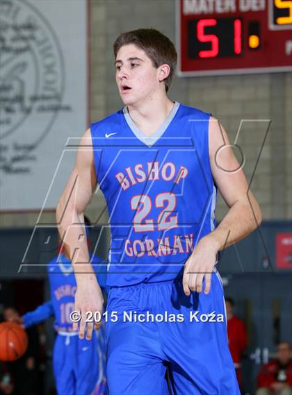 Thumbnail 3 in Etiwanda vs. Bishop Gorman (Nike Extravaganza) photogallery.