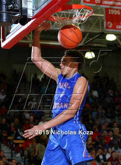 Thumbnail 1 in Etiwanda vs. Bishop Gorman (Nike Extravaganza) photogallery.