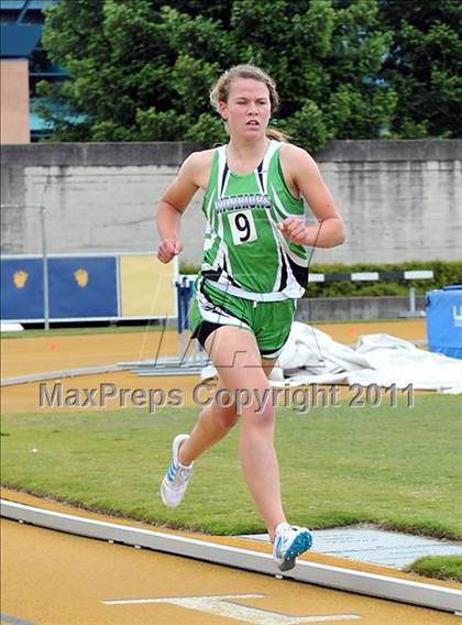Thumbnail 3 in CIF NCS Masters Track & Field Championships (Girls 1600) photogallery.