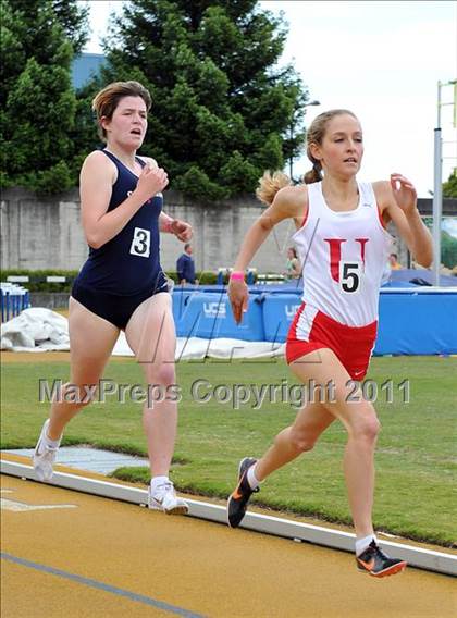 Thumbnail 2 in CIF NCS Masters Track & Field Championships (Girls 1600) photogallery.