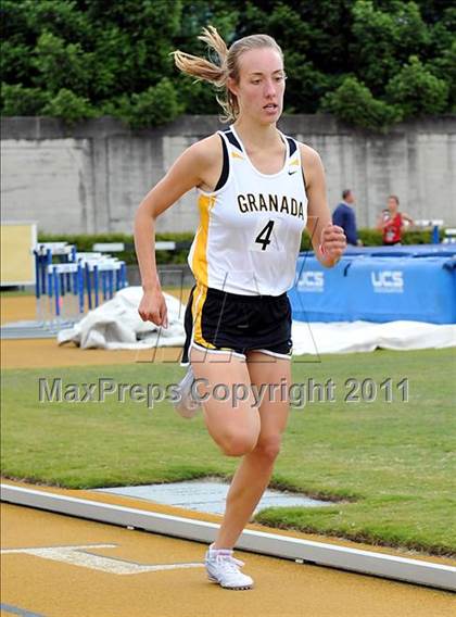 Thumbnail 1 in CIF NCS Masters Track & Field Championships (Girls 1600) photogallery.