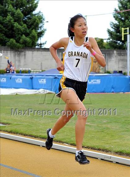 Thumbnail 1 in CIF NCS Masters Track & Field Championships (Girls 1600) photogallery.