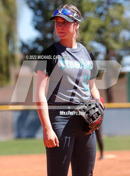 Thumbnail 3 in Highland vs. 'Iolani (Hamilton Softball Invitational) photogallery.