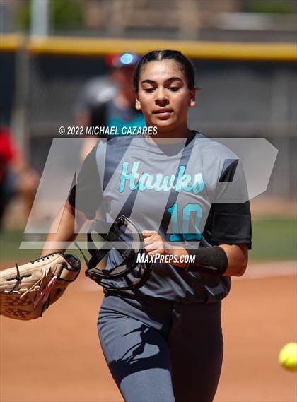 Thumbnail 2 in Highland vs. 'Iolani (Hamilton Softball Invitational) photogallery.