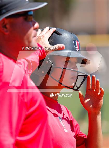 Thumbnail 3 in Highland vs. 'Iolani (Hamilton Softball Invitational) photogallery.