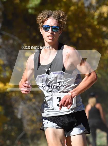 Thumbnail 3 in (CHSAA 4A Regionals) Region 2A Boys Cross Country photogallery.