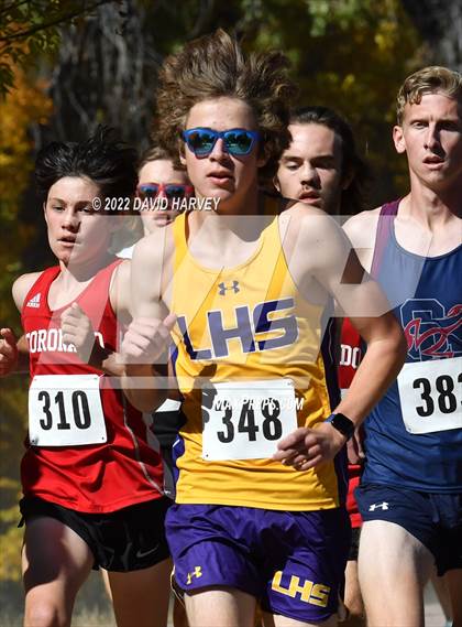 Thumbnail 3 in (CHSAA 4A Regionals) Region 2A Boys Cross Country photogallery.