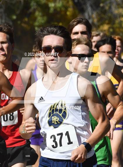 Thumbnail 3 in (CHSAA 4A Regionals) Region 2A Boys Cross Country photogallery.
