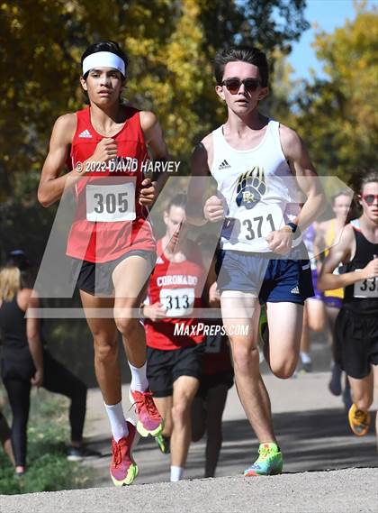 Thumbnail 1 in (CHSAA 4A Regionals) Region 2A Boys Cross Country photogallery.