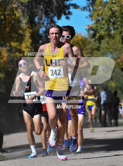 Thumbnail 3 in (CHSAA 4A Regionals) Region 2A Boys Cross Country photogallery.