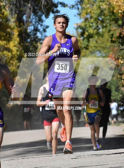 Thumbnail 3 in (CHSAA 4A Regionals) Region 2A Boys Cross Country photogallery.