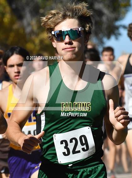 Thumbnail 3 in (CHSAA 4A Regionals) Region 2A Boys Cross Country photogallery.