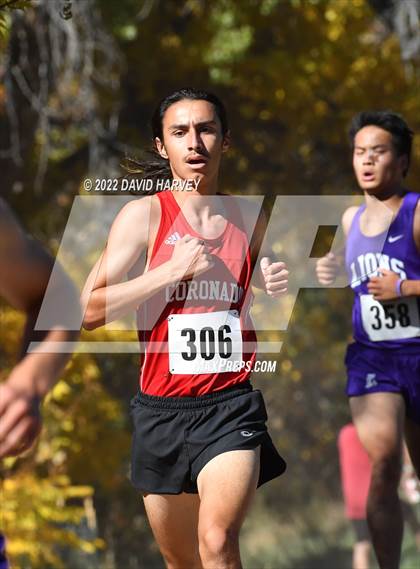 Thumbnail 3 in (CHSAA 4A Regionals) Region 2A Boys Cross Country photogallery.