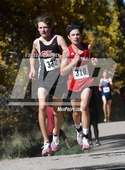 Thumbnail 1 in (CHSAA 4A Regionals) Region 2A Boys Cross Country photogallery.
