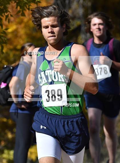 Thumbnail 2 in (CHSAA 4A Regionals) Region 2A Boys Cross Country photogallery.