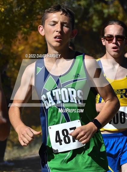 Thumbnail 2 in (CHSAA 4A Regionals) Region 2A Boys Cross Country photogallery.