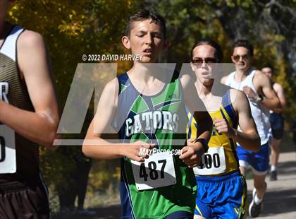 Thumbnail 3 in (CHSAA 4A Regionals) Region 2A Boys Cross Country photogallery.