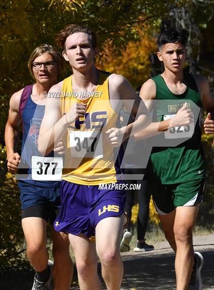 Thumbnail 3 in (CHSAA 4A Regionals) Region 2A Boys Cross Country photogallery.
