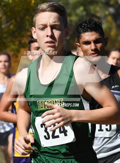 Thumbnail 3 in (CHSAA 4A Regionals) Region 2A Boys Cross Country photogallery.