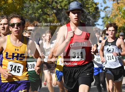 Thumbnail 1 in (CHSAA 4A Regionals) Region 2A Boys Cross Country photogallery.