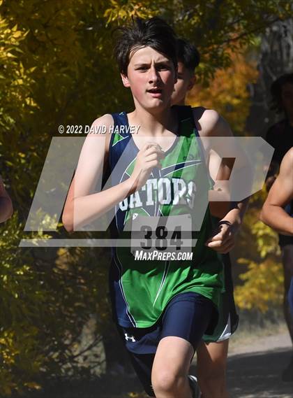 Thumbnail 2 in (CHSAA 4A Regionals) Region 2A Boys Cross Country photogallery.