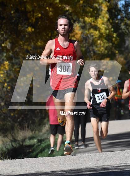 Thumbnail 2 in (CHSAA 4A Regionals) Region 2A Boys Cross Country photogallery.